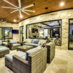 31 Outdoor Living Space Horseshoe Bay Coastal Contemporary by Zbranek and Holt Custom Homes Luxury Home Builders Horseshoe Bay