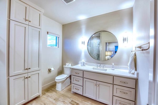 Zbranek and Holt Custom Homes Soft Modern Transitional Bedroom 3 Bathroom Vanity