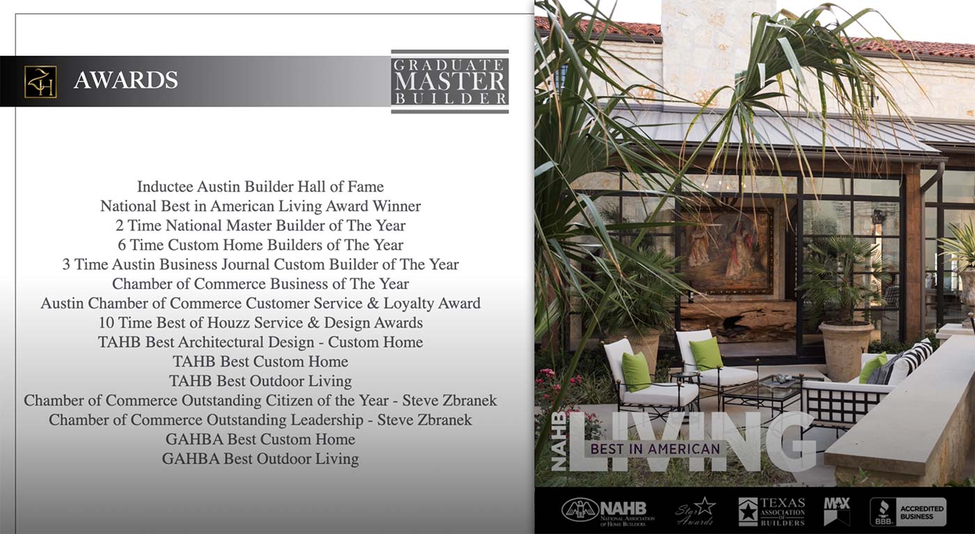 Award Winning Custom Home Builder - Zbranek and Holt Custom Homes 