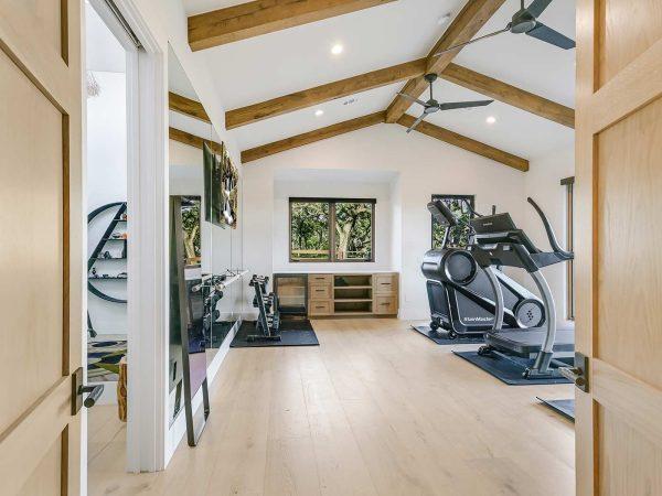 Zbranek and Holts Custom Homes Ranch Style Home Exercise Room