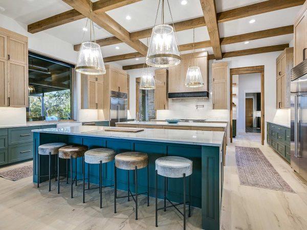 Zbranek and Holts Custom Homes Ranch Style Home Kitchen Islands