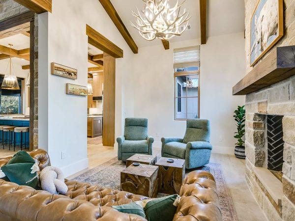 Zbranek and Holts Custom Homes Ranch Style Home Lounge