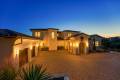 Zbranek-and-Holt-Custom-Homes-Front-Drive-Sunset-2