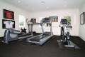 Lake Austin Luxurious Transitional Home Gym by Zbranek and Holt Custom Homes, Austin Custom Home Builder