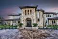 Zbranek-and-Holt-Custom-Homes-Waterfront-European-Luxury-Front-Elevation-Entry-copy